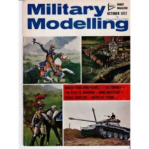 Military Modelling Magazine October 1972 UK Import | Tanks Figures Plans